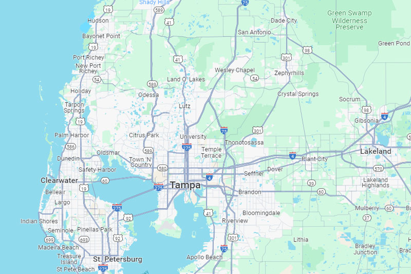 Service Area Map